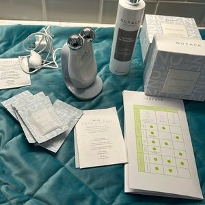NEW, Nuface Trinity/Pro Face & Toning device with Lip/Eye Attachment, etc.
